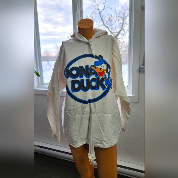 Disney Jackets & Blazers - Vintage Donald Duck Lightweight Disney Pullover